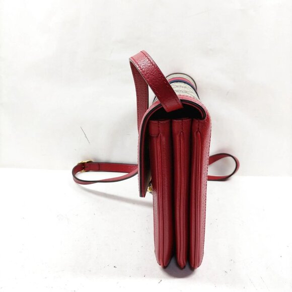 Gucci Queen Margaret Brown PVC Shoulder Bag mon937-101325 - Picture 4 of 16